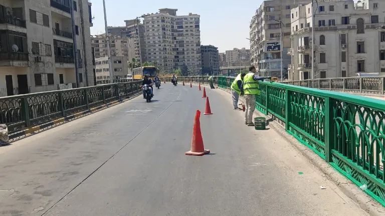 الأنصاري يفتح ملف صيانة الكبارى .. كوبري الجيزة المعدني أول المحطات