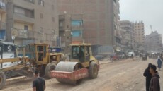 طريق ناهيا يدخل مرحلة التطوير الشامل .. ومحافظ الجيزة يوجه بسرعة الإنجاز