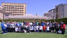 جامعة القاهرة تتحول إلى ساحة حماس .. يوم رياضي يجمع القيادات والطلاب على طريق النجاح| صور