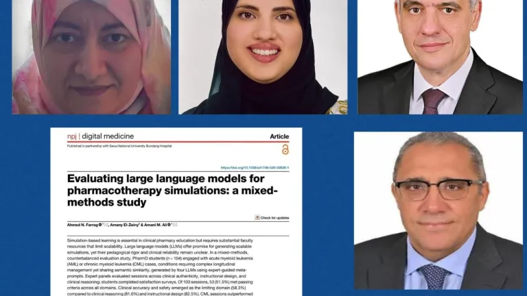 جامعة القاهرة تفجر سؤالًا علميًا خطيرًا: هل الذكاء الاصطناعي آمن في العلاج السريري؟