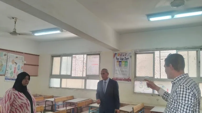 تفتيش شامل وتأمين كامل .. الحوامدية تضع اللمسات الأخيرة قبل انطلاق امتحانات الثانوية العامة
