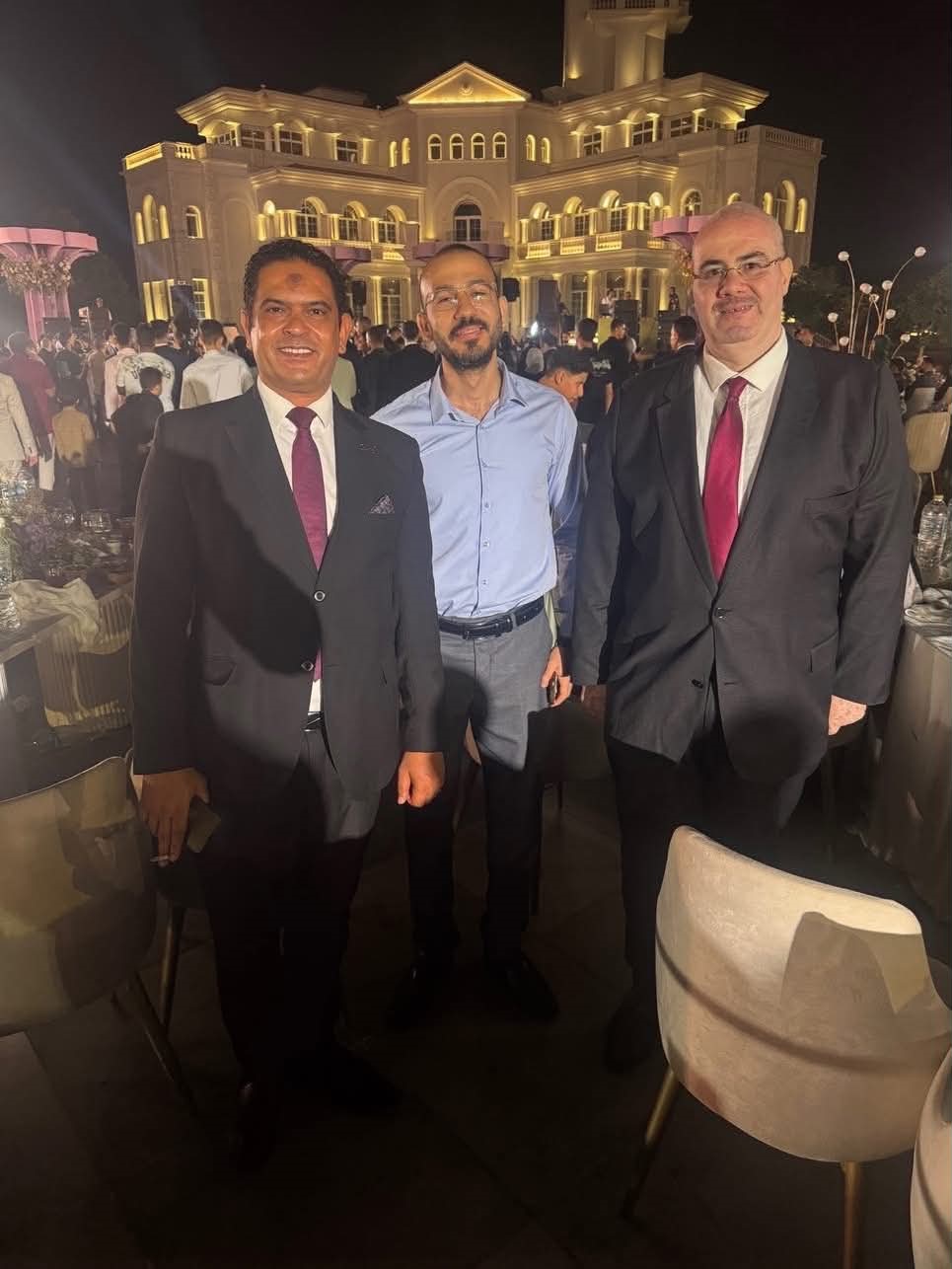 أسطورة فرح في قلب دريم لاند .. ليلة تاريخية تجمع السياسة والمجتمع والفن في زفاف المستشار مصطفى شرابي والنائبة شرين مصطفى