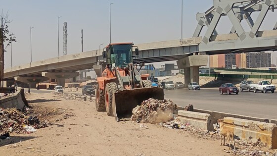 حملة حاسمة في الجيزة .. الأنصاري يداهم بؤر القمامة ومخازن الخردة ويرصد مخالفات بناء وإشغالات بالهرم والعمرانية