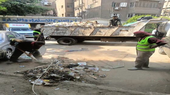 المحافظ في الشارع .. موقف عشوائي ومقاهٍ مخالفة و«نباشون» وسيارات متروكة تحت عين الأنصاري